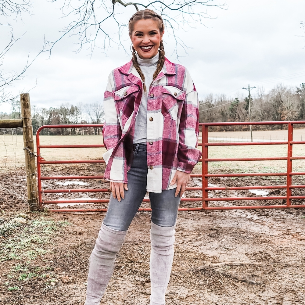 Plaid Shacket
